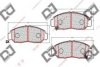 DJ PARTS BP1762 Brake Pad Set, disc brake